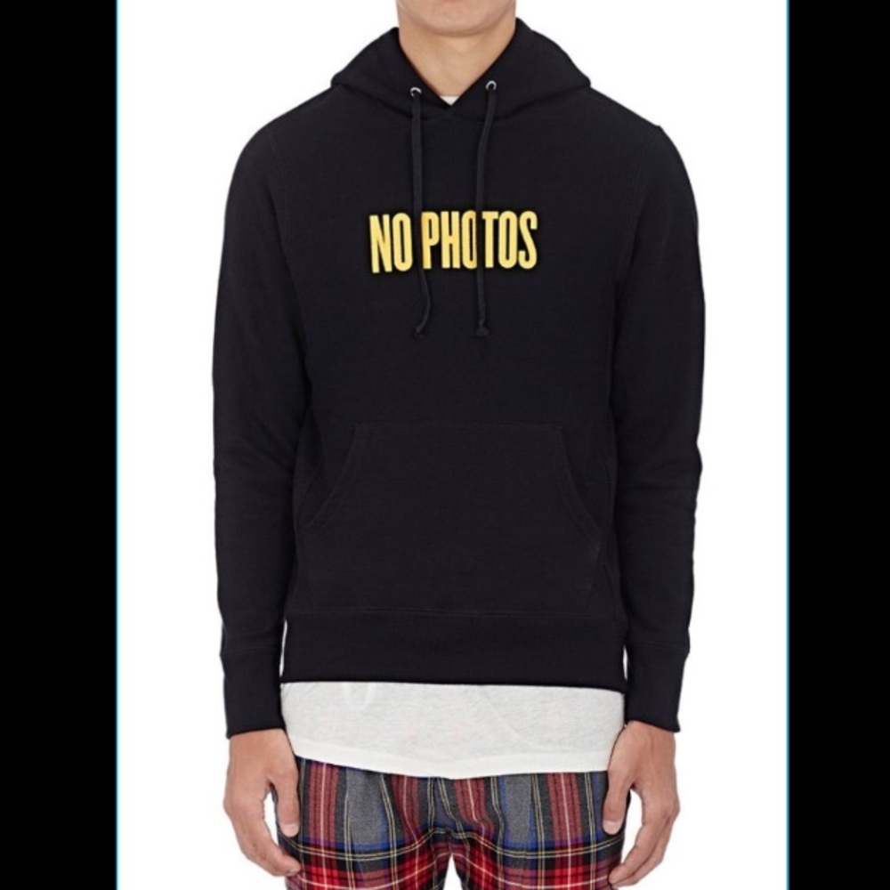 No photos hoodie Justin Bieber by Barney’s NY
